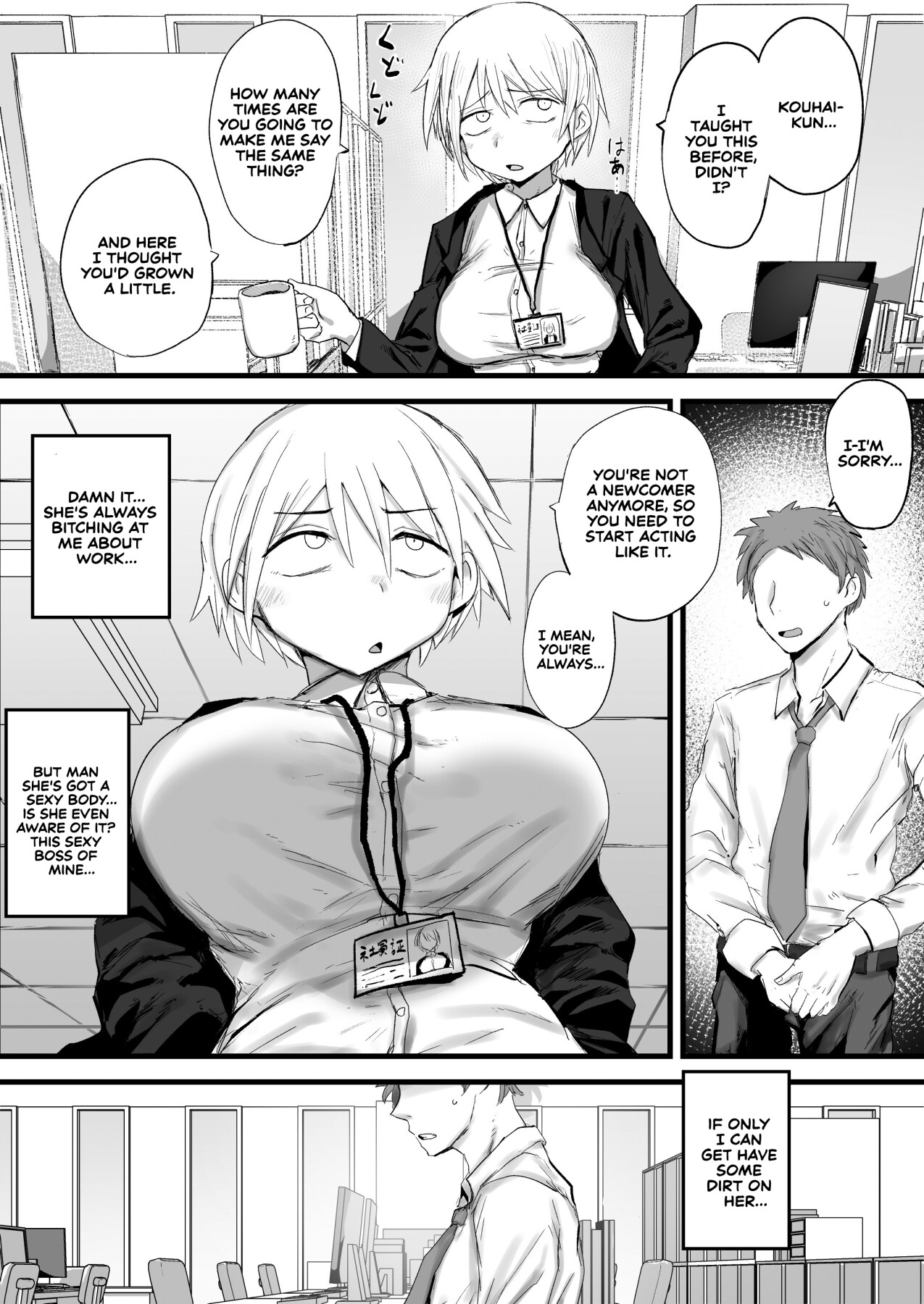 Hentai Manga Comic-My Company Senpai is So Annoying, So I'll Develop Her Until She Becomes an Obedient Slut-Hole-Read-2
